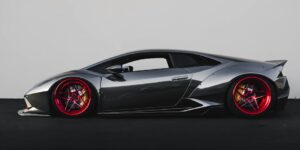 Car keys on financial documents for auto loan